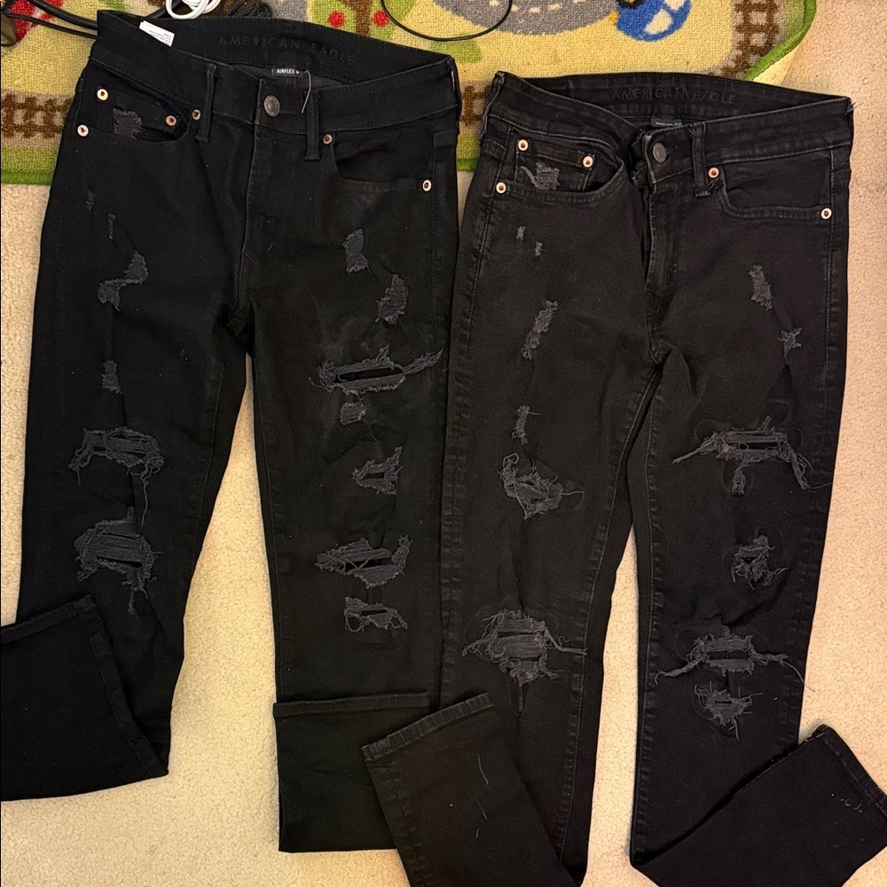 TWO American Eagle boys jeans
